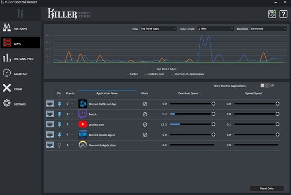 Killer E3000網卡發布：首次支持2.5G以太網