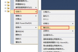 詳解SQL Server 2012數據庫備份與還原的教程
