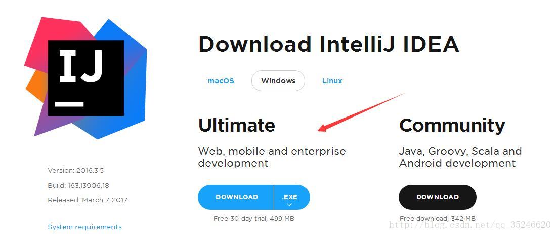 Windows系統下安裝 IntelliJ IDEA 的方法圖文教程