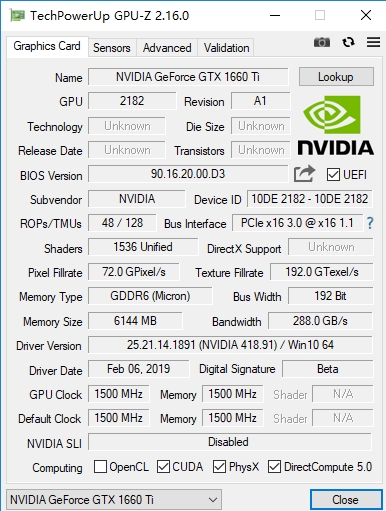 銘瑄GTX1660Ti終結者性能測試：一款沒有短板的顯卡