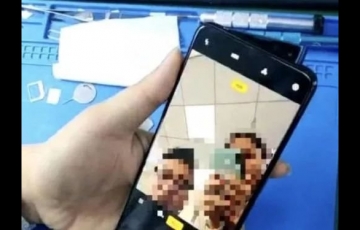 OPPO Reno真機曝光：前置扇形升降式攝像頭，網友：看不懂！