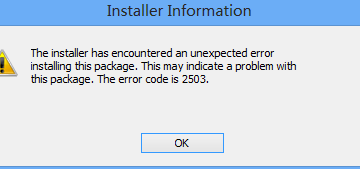 Win10安裝msi程序報錯怎么辦？Win10安裝msi程序報2503和2502錯誤的解決方法