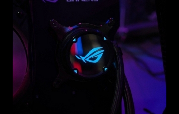 華碩全新ROG STRIX LC水冷風扇發布，搭載360mm冷排風扇+RGB燈效