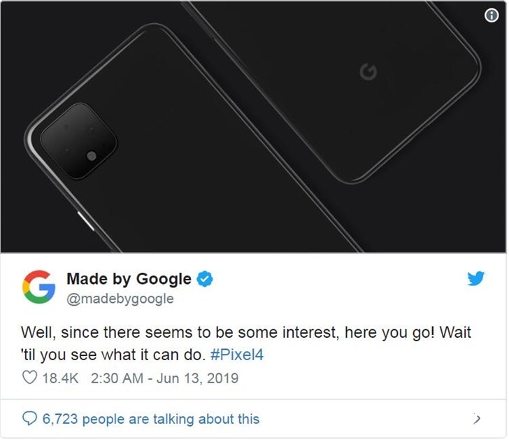 谷歌揭秘Pixel 4設(shè)計(jì):確認(rèn)雙后置攝像頭